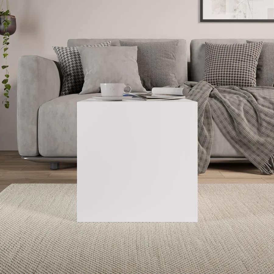 Cubo multiuso da interno 45 h cm in polietilene bianco - Kubbot
