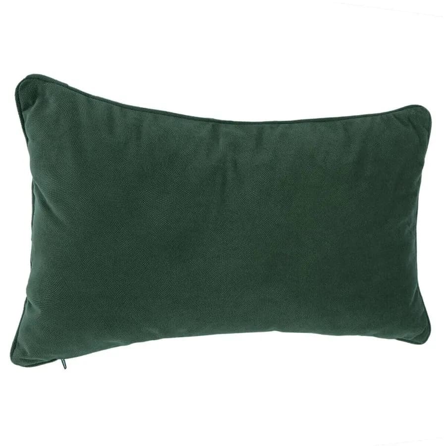 Cuscino 30x50 cm sfoderabile in tessuto verde cedro - Wynter