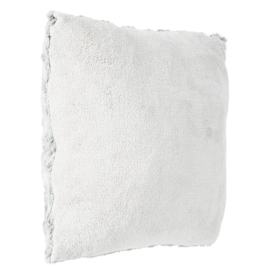 Cuscino 45x45 cm in tessuto bouclé grigio