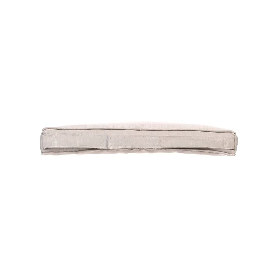 Cuscino con velcro per sedia 40x40 cm in poliestere tortora - Bangkok