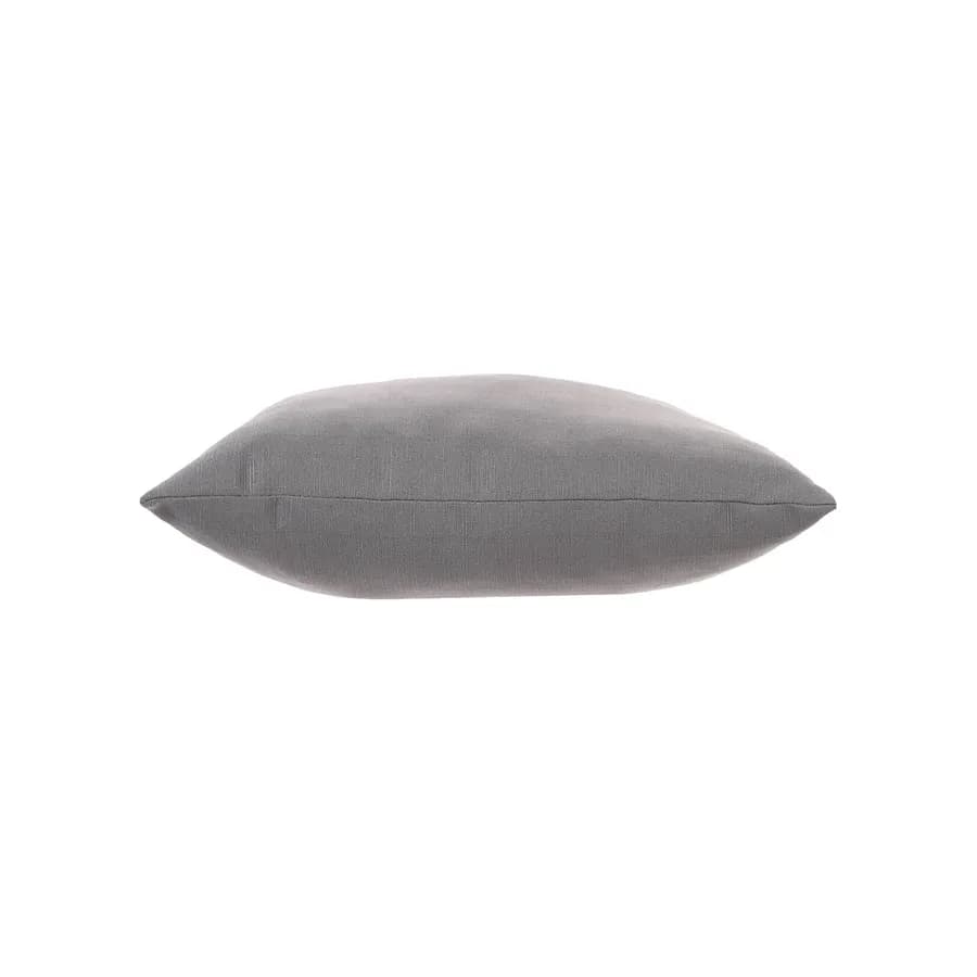 Cuscino decorativo da esterno 40x40 cm in poliestere grigio scuro - Bangkok