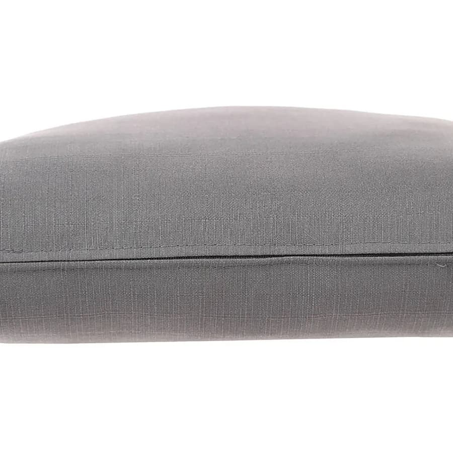 Cuscino decorativo da esterno 40x40 cm in poliestere grigio scuro - Bangkok