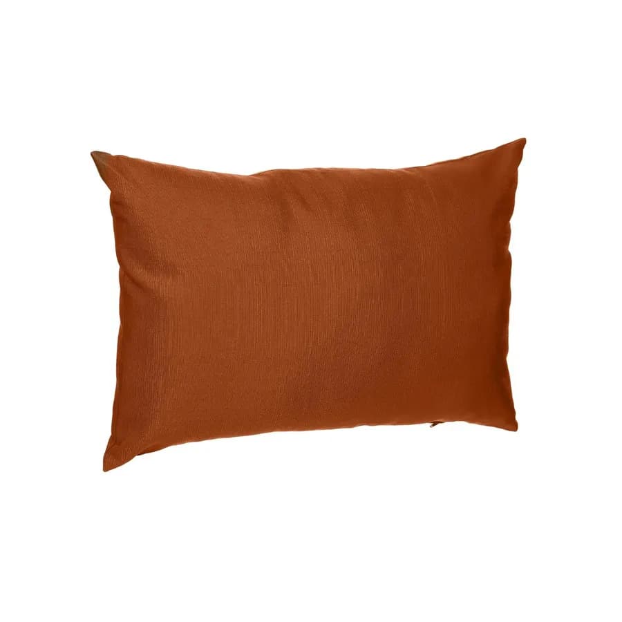 Cuscino decorativo da esterno 50x30 cm in poliestere terracotta - Bangkok