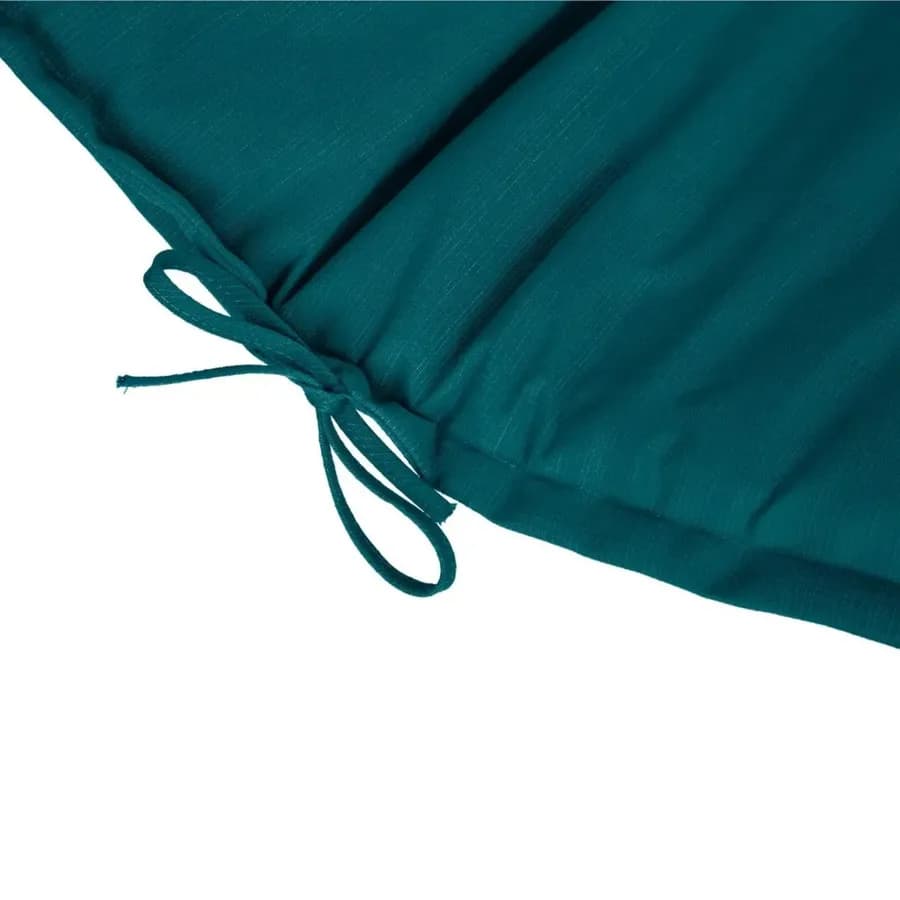 Cuscino per lettino prendisole 190x60 cm in poliestere blu pavone - Bangkok