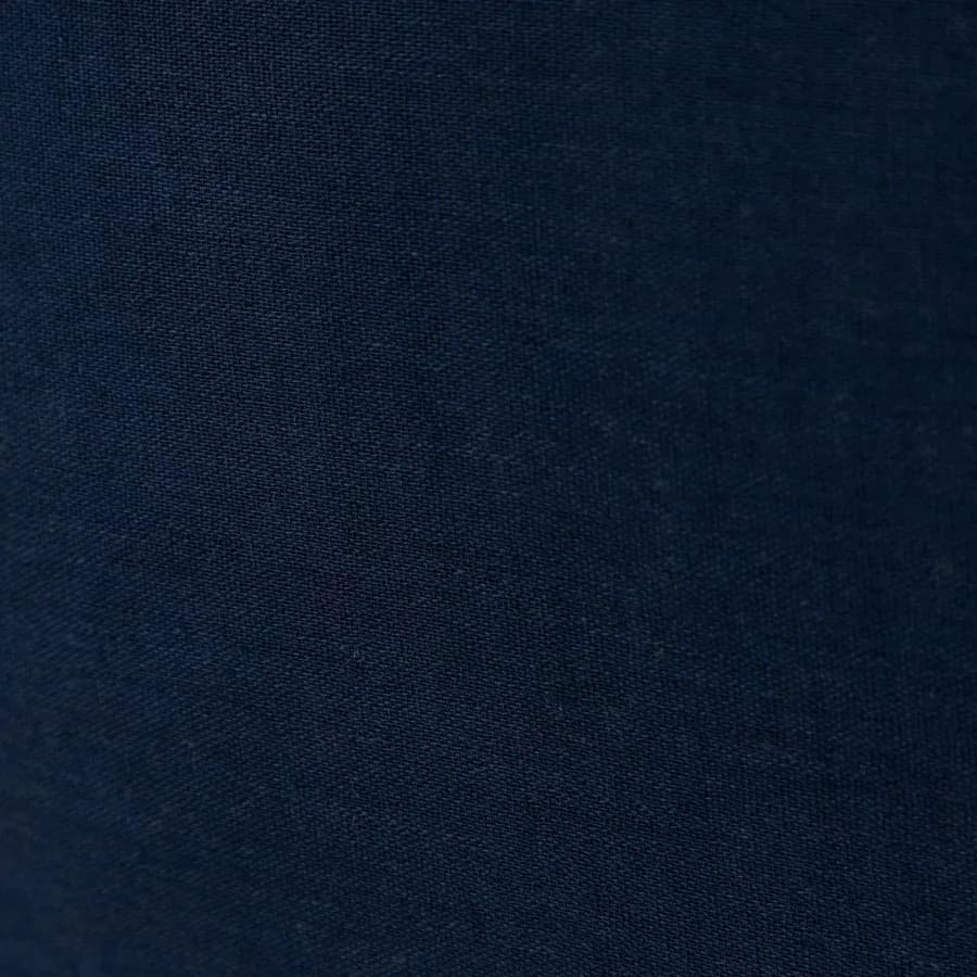 Cuscino sfoderabile 45x45 blu in cotone mussolina con frange