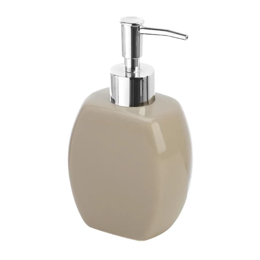 Dispenser sapone in ceramica tortora - Parigi