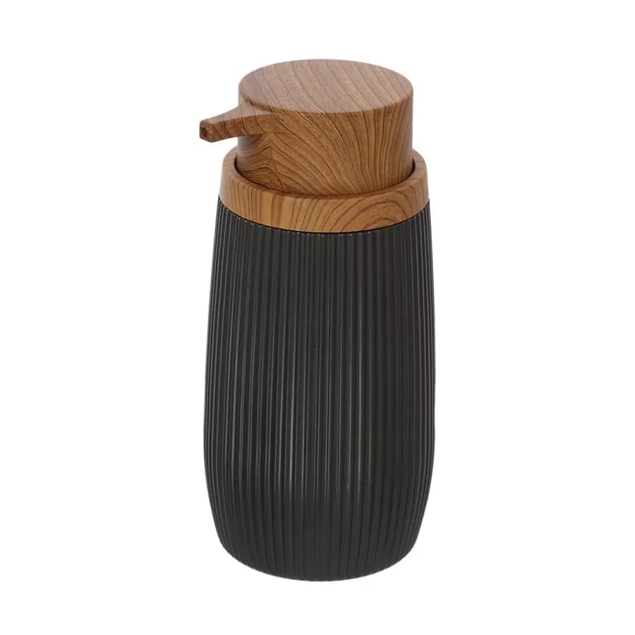 Dispenser sapone in resina nero - Maldiva