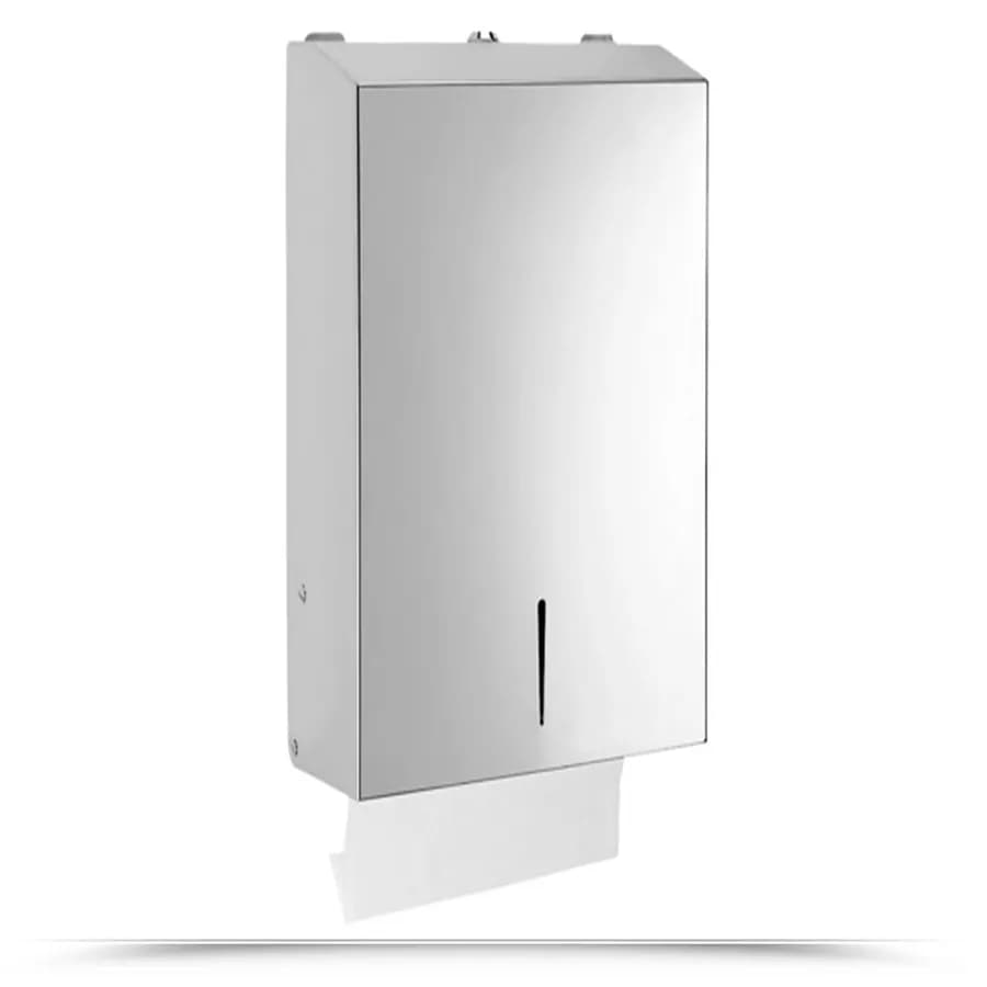Distributore salviette di carta con serratura Gedy per bagno hotellerie