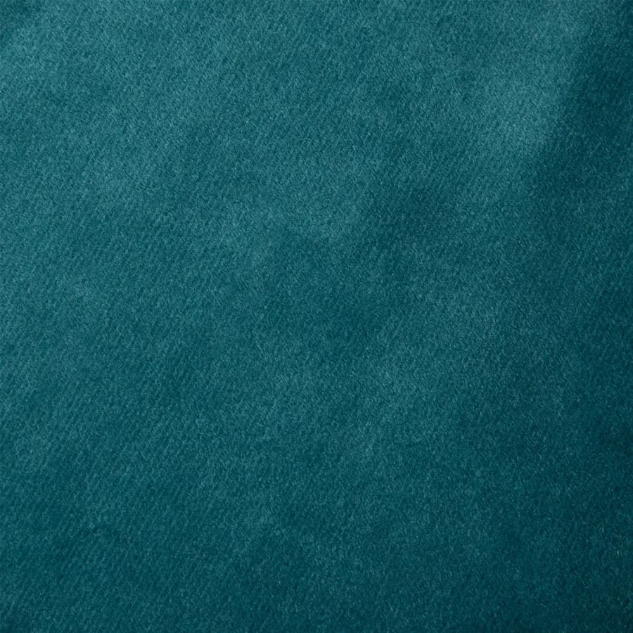 Divano 2 posti in velluto blu petrolio con gambe in legno - Bond