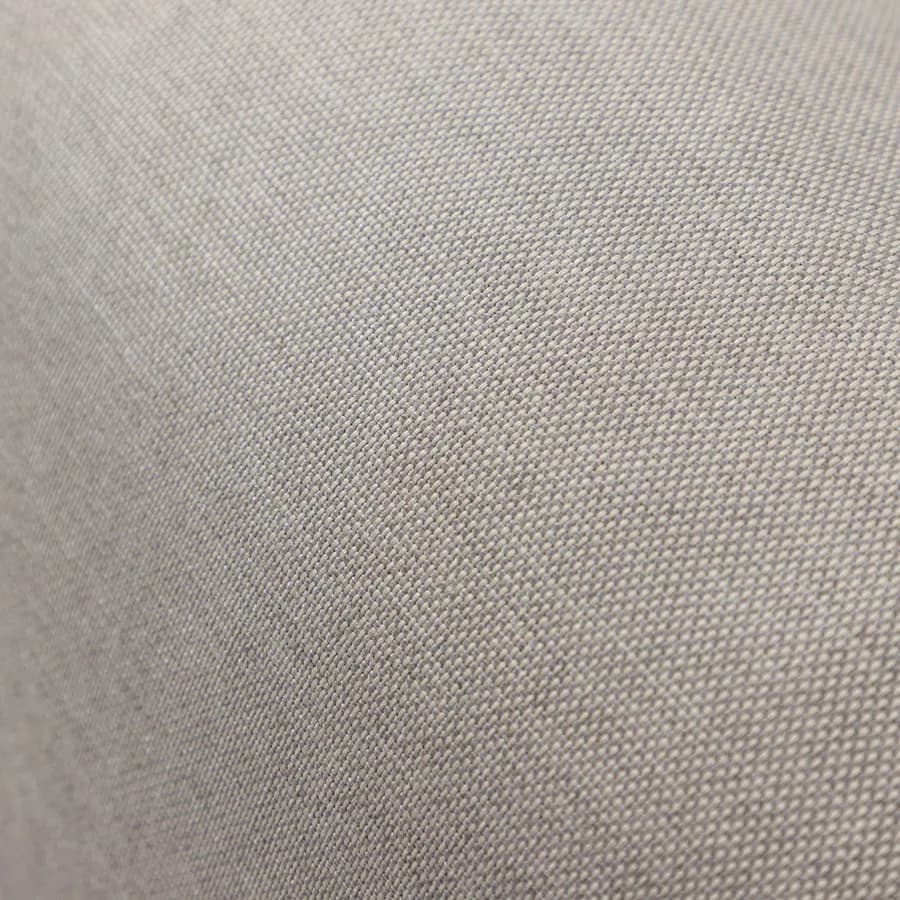 Divano da giardino 3 posti in alluminio bianco con cuscini beige - Parfa