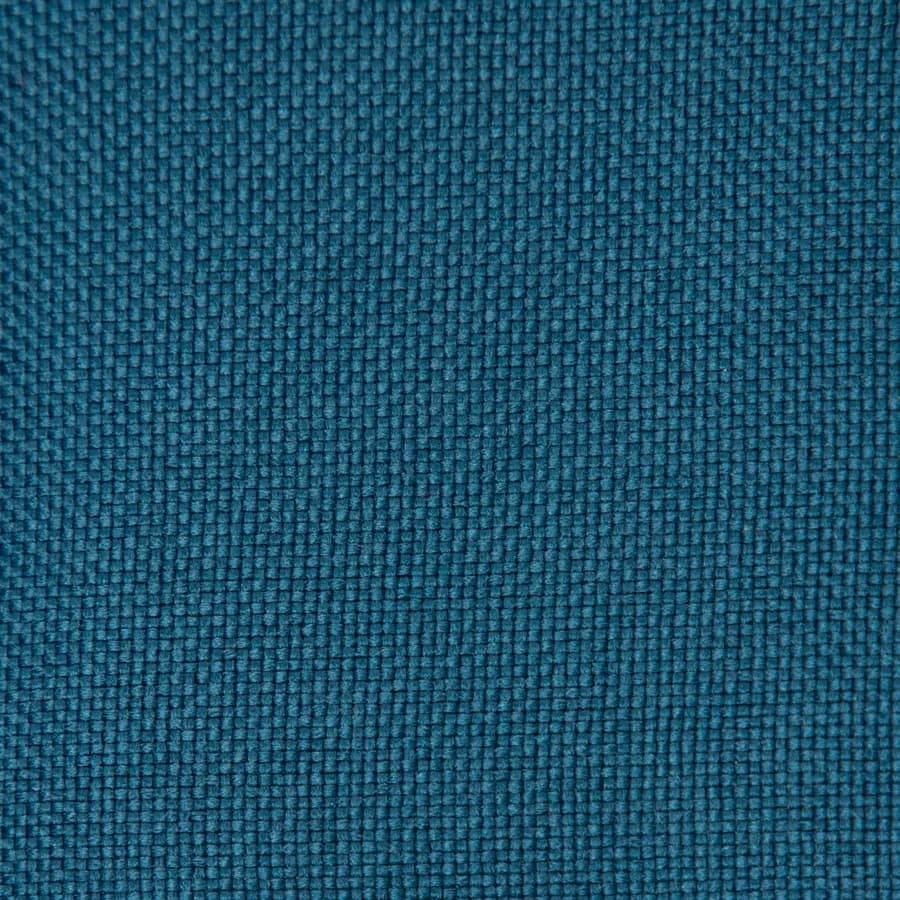 Divano letto 3 posti con schienale reclinabile in tessuto blu petrolio - Zachary