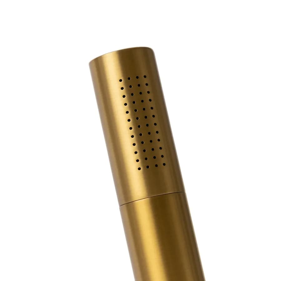 Doccino monogetto in ottone oro spazzolato