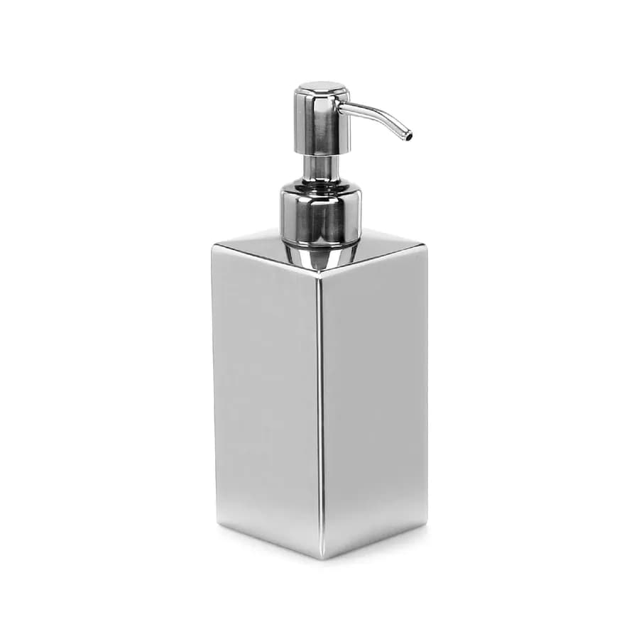 Dosasapone d'appoggio in acciaio inox cromo - Nemesia di Gedy