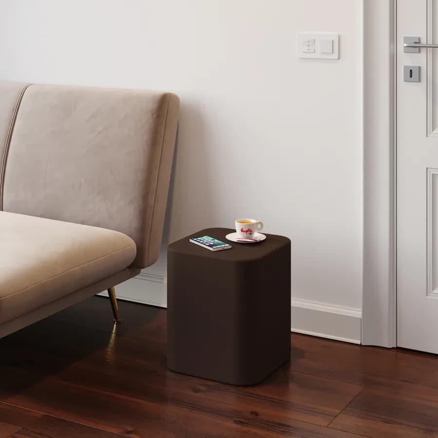 Espositore colonna 35 h cm in polietilene bronzo - Katrine