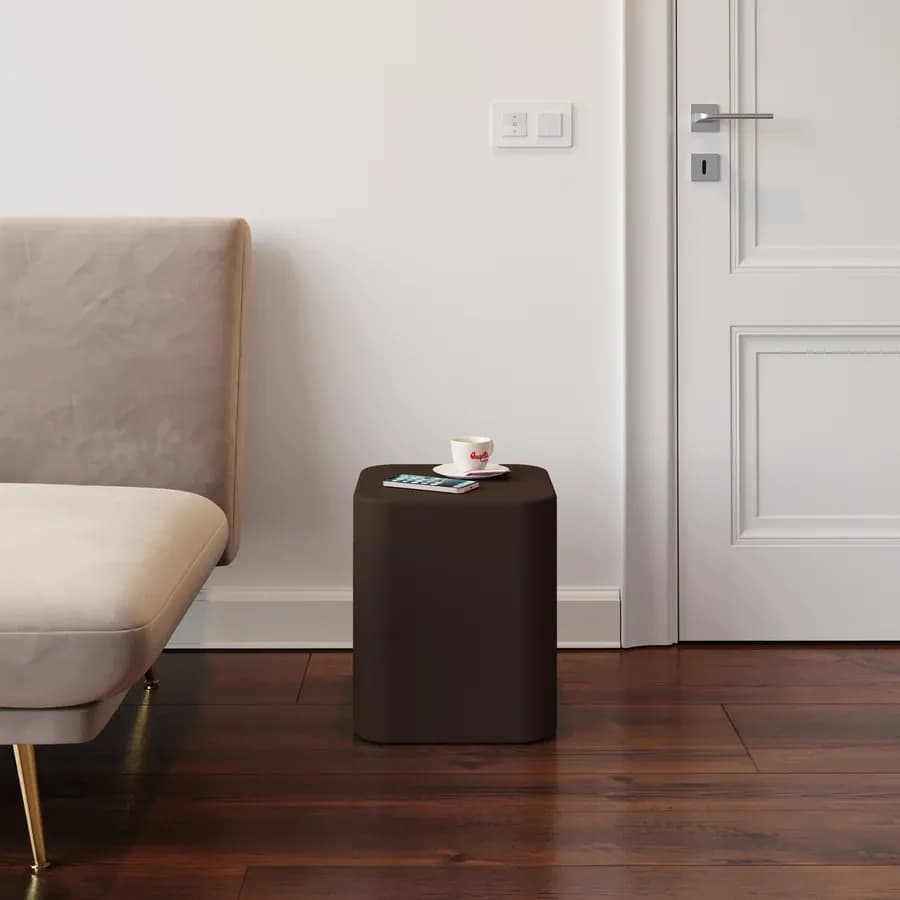 Espositore colonna 35 h cm in polietilene bronzo - Katrine