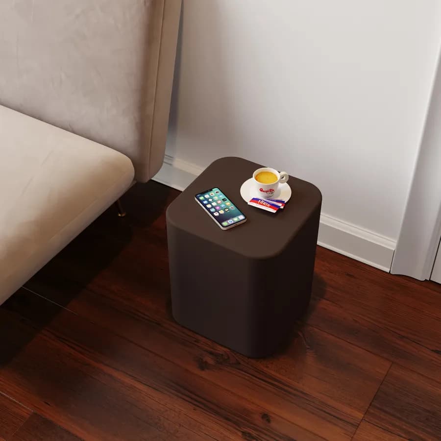 Espositore colonna 35 h cm in polietilene bronzo - Katrine