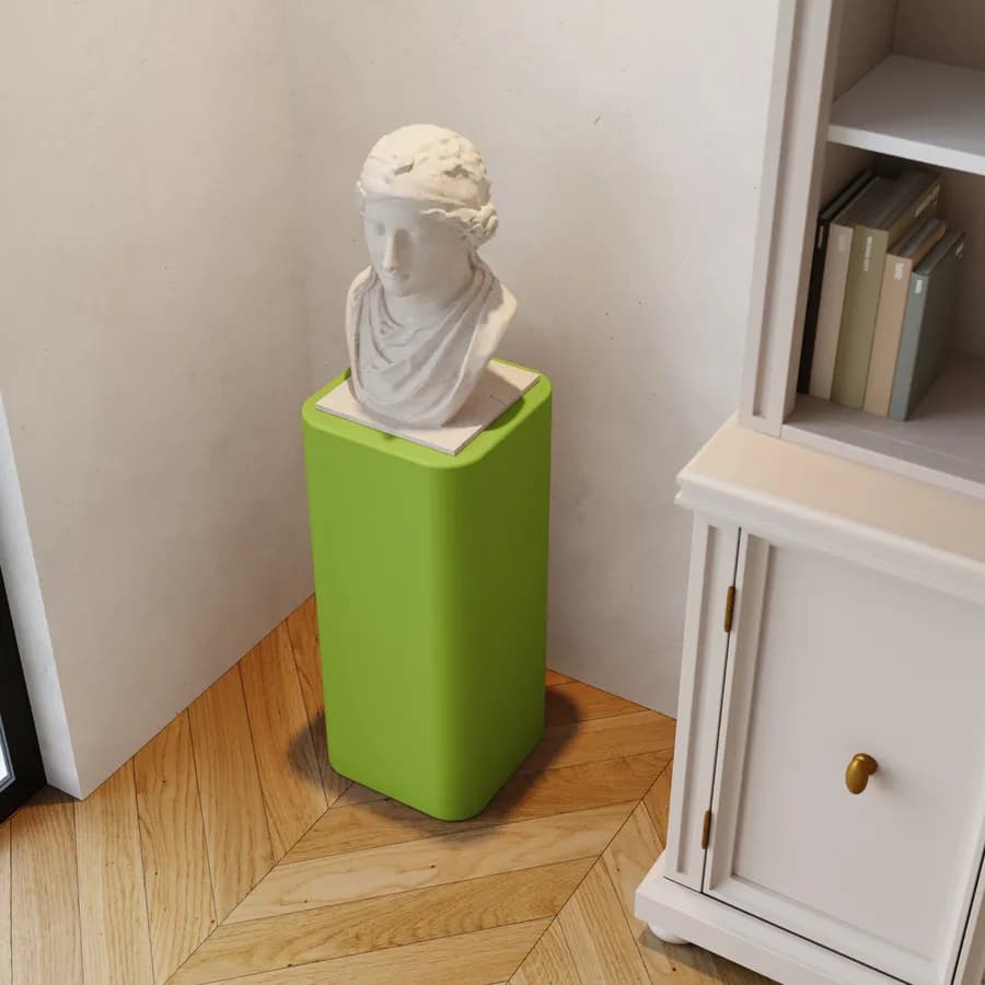 Espositore colonna 70 h cm in polietilene verde kiwi - Katrine