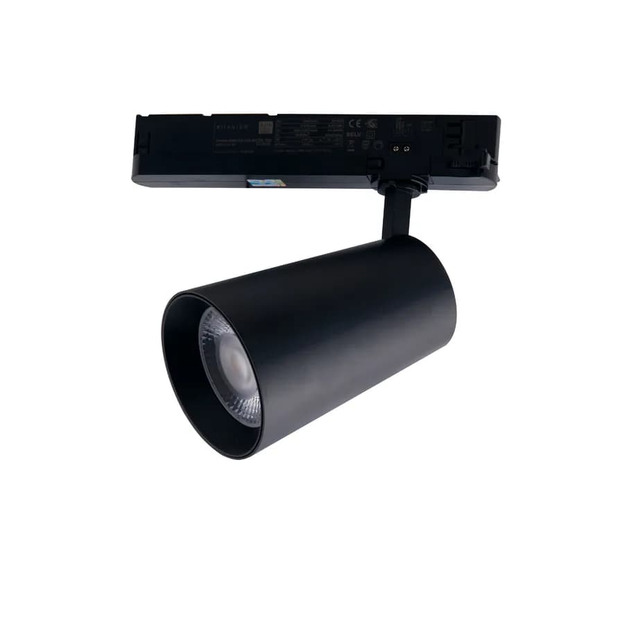 Faro binario luce calda 13x22,4 cm in alluminio pressofuso nero - Radius