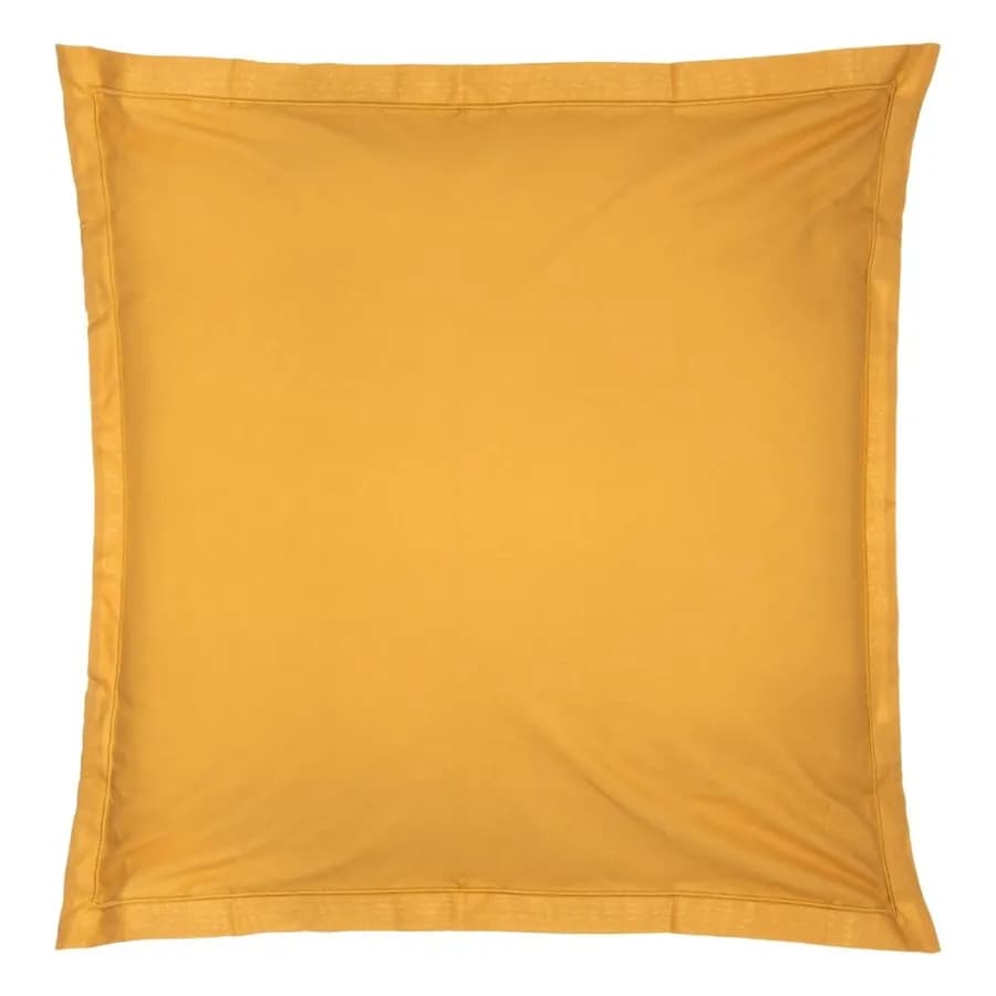 Federa per guanciale 63x63 cm in cotone ocra - Bellini