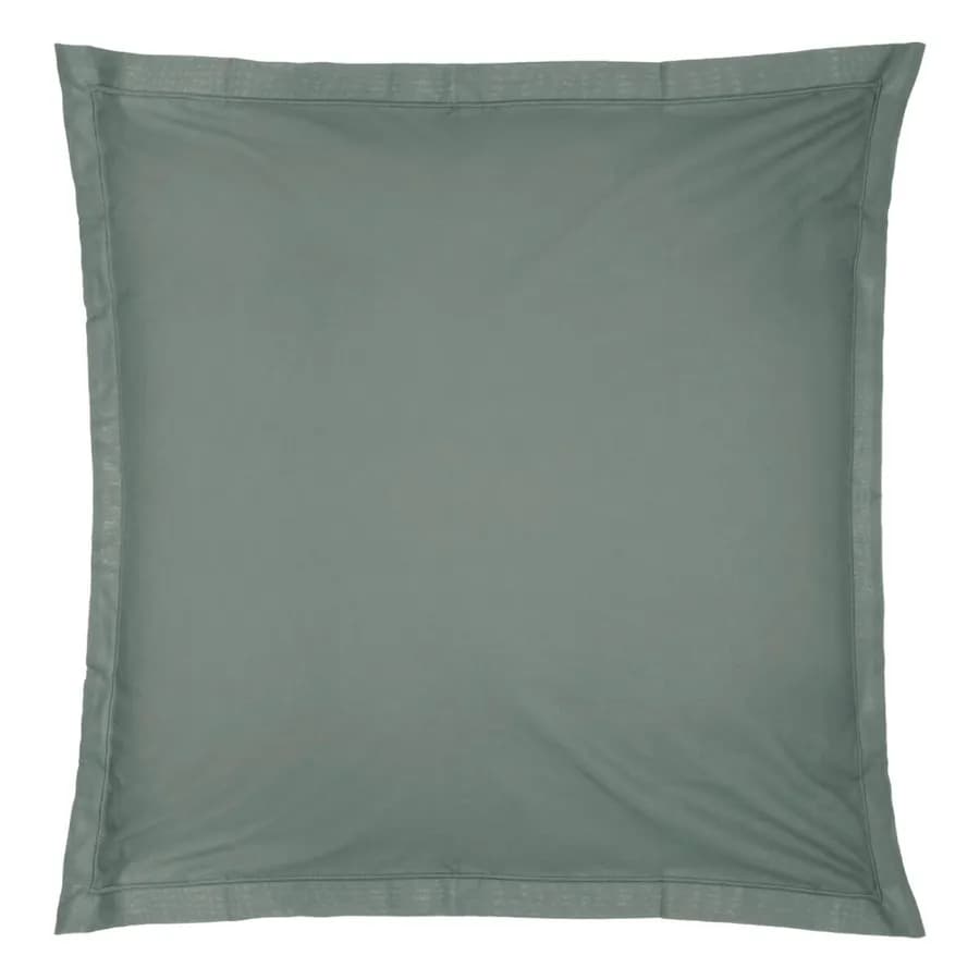 Federa per guanciale 63x63 cm in cotone verde celadon - Bellini