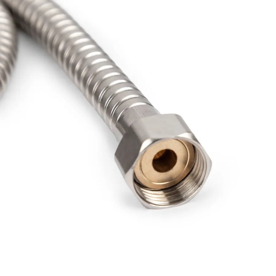 Flessibile 150 cm in acciaio satinato - Idroflex