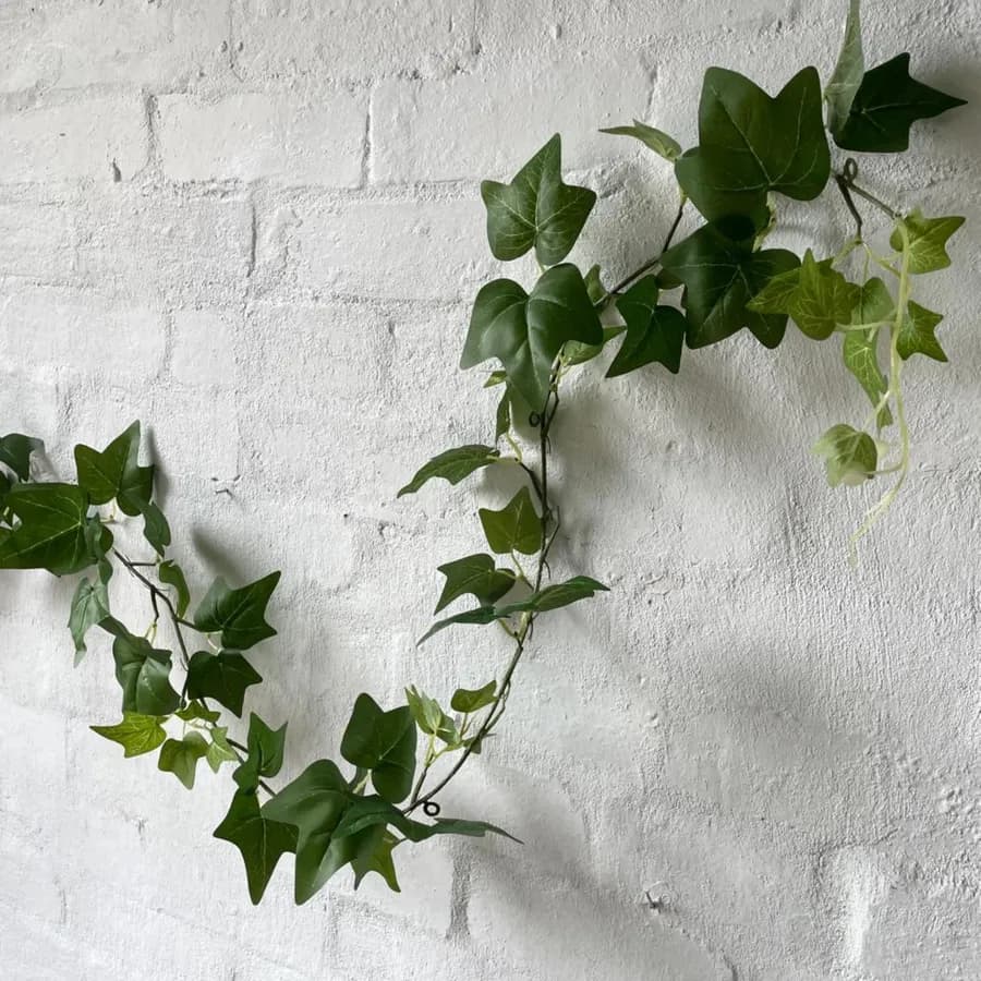 Ghirlanda di edera artificiale 190 cm verde