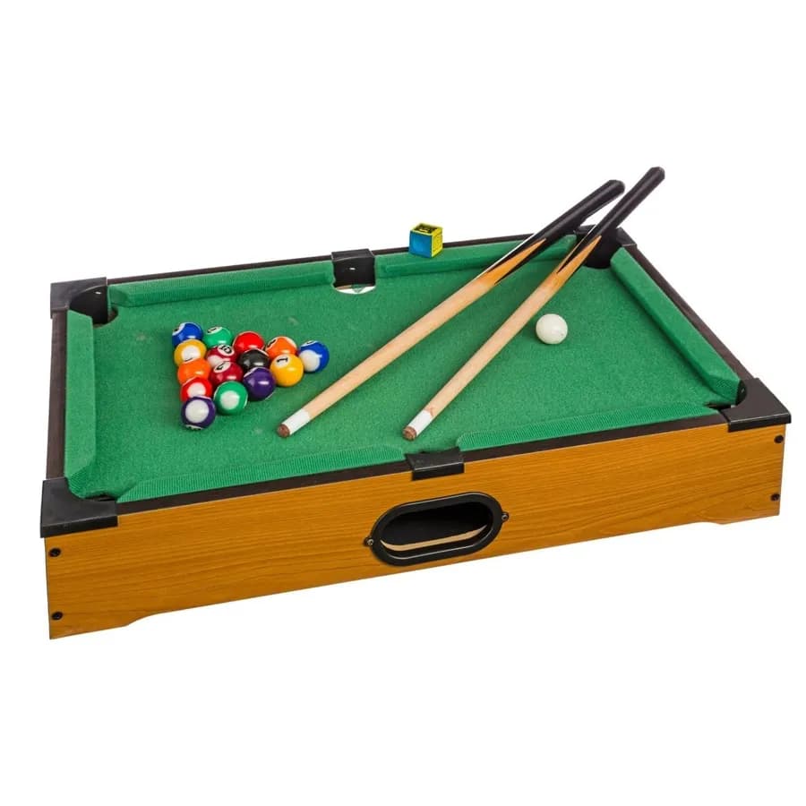 Gioco biliardino da tavolo 51x31 cm in legno multicolore