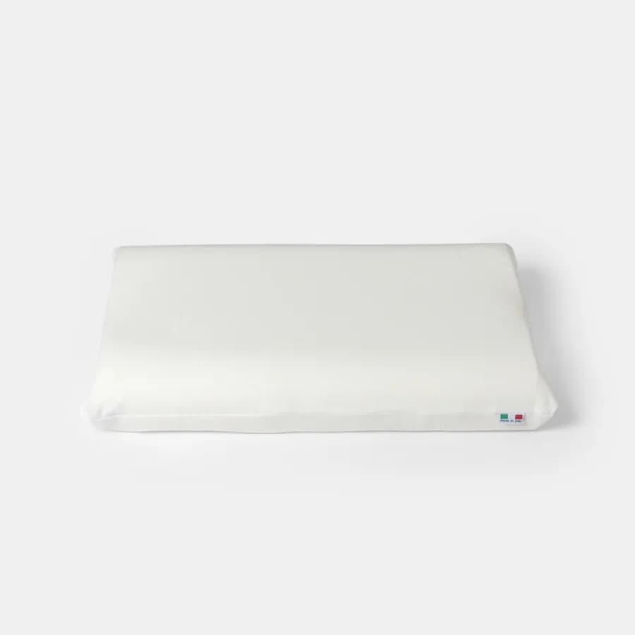 Guanciale cervicale sfoderabile 42x67 cm in Memory Prime con rivestimento Aloe h 8 -10 cm - Flaneur
