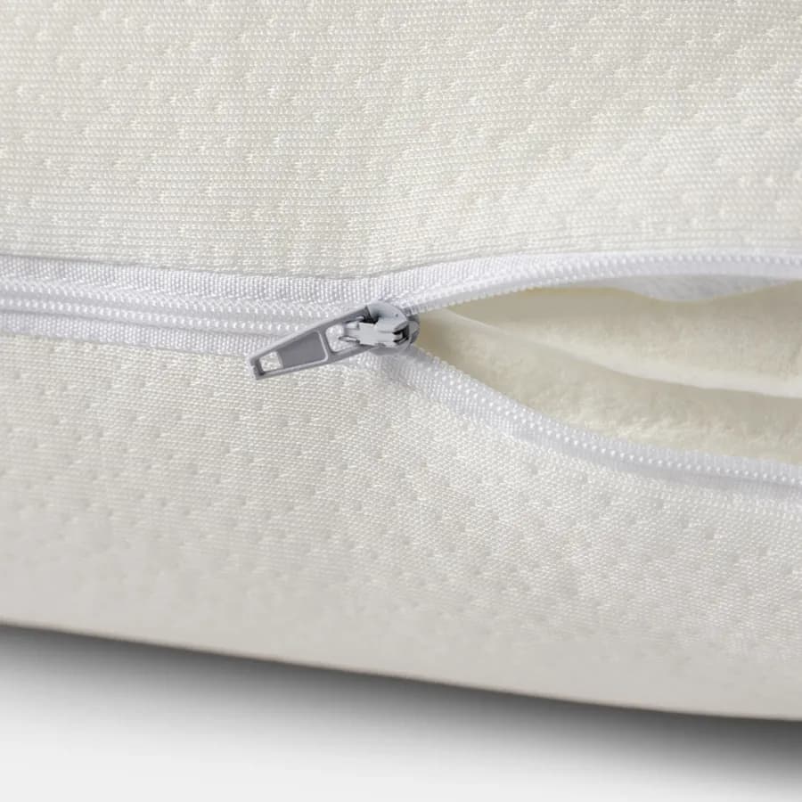 Guanciale sfoderabile 42x72 cm in Memory Prime con rivestimento Aloe h 15 cm - Plaisir