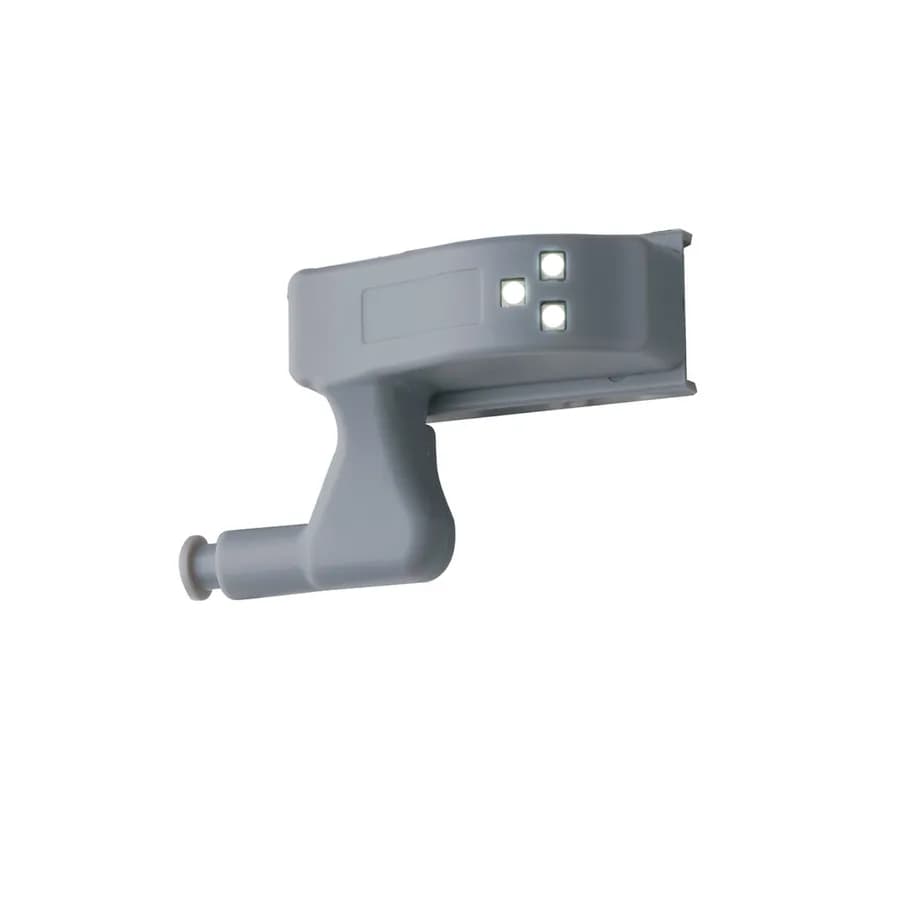 Kit 2 pezzi copri cerniera per anta 4,9 cm in policarbonato grigio