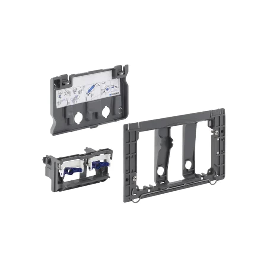 Kit adattamento Geberit 242.351.00.1 per placche Sigma su cassetta incasso Unica