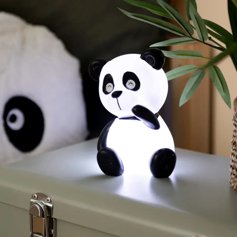 Lampada da tavolo 14h cm a forma di panda - Kids