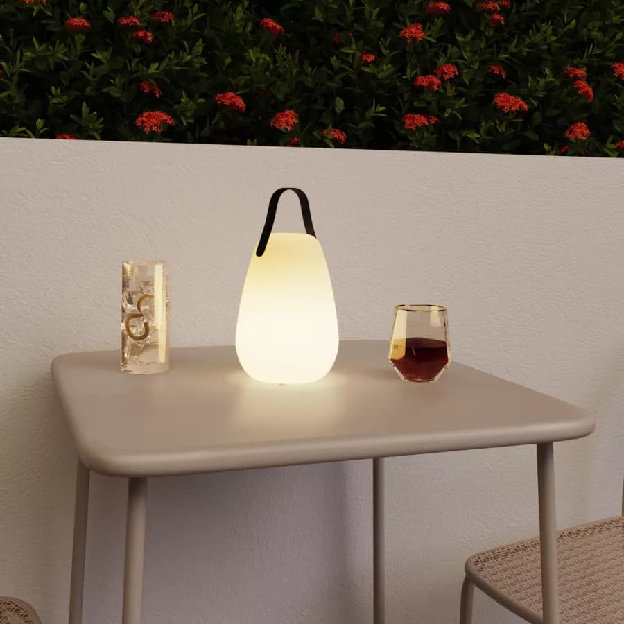 Lampada da tavolo a 7 colori con telecomando - Fiera