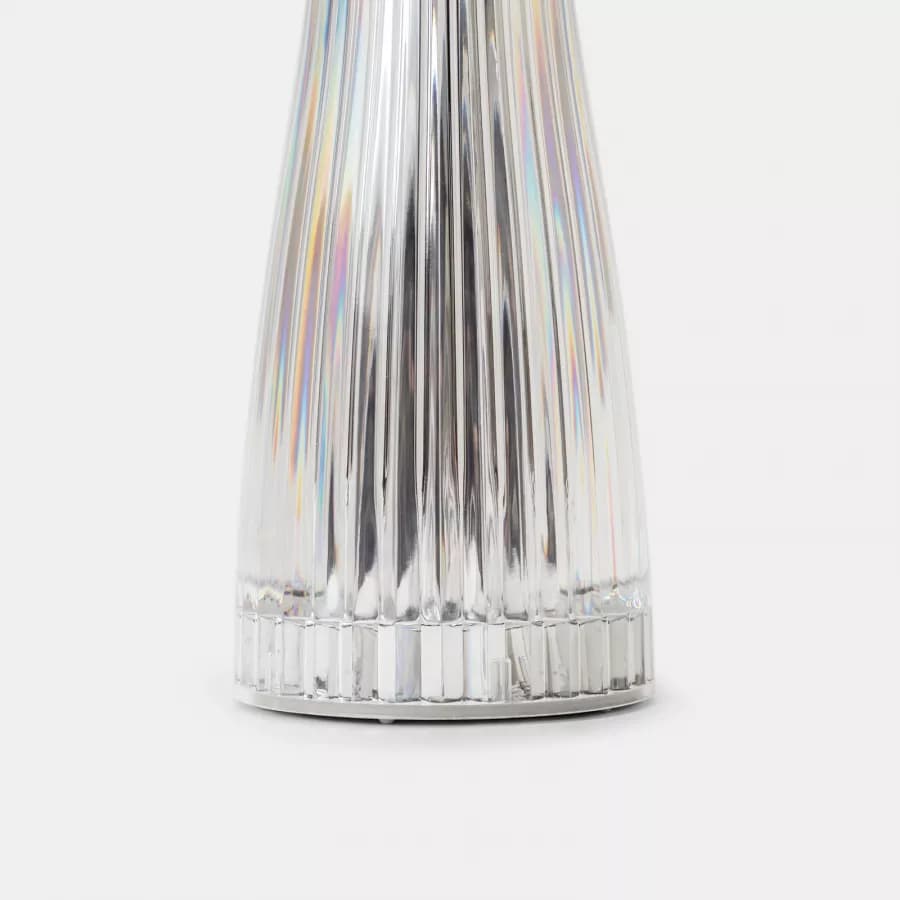 Lampada da tavolo a LED ricaricabile 16x25 h cm - Eirene