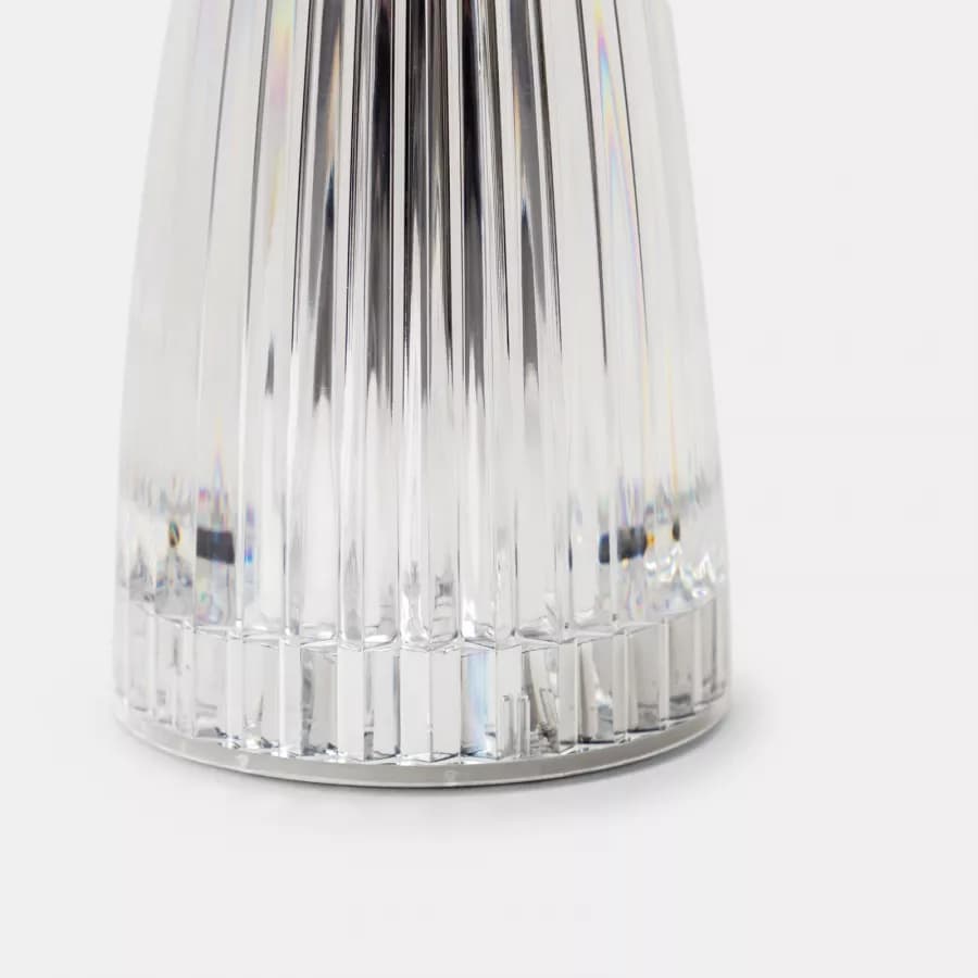 Lampada da tavolo a LED ricaricabile 16x25 h cm - Eirene
