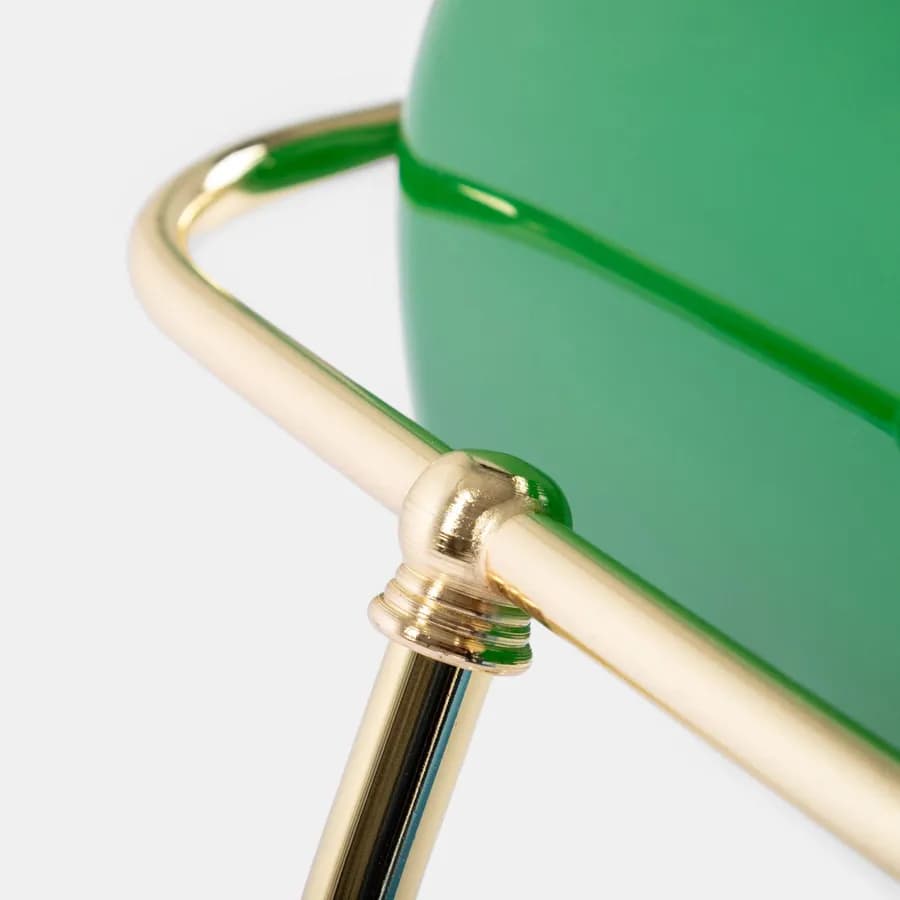 Lampada da tavolo con paralume verde - Adele
