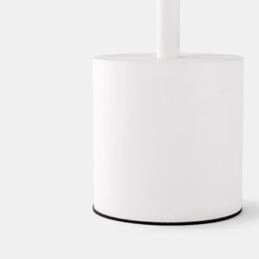 Lampada da tavolo portatile a LED 11x38h cm in alluminio bianco - Spritz