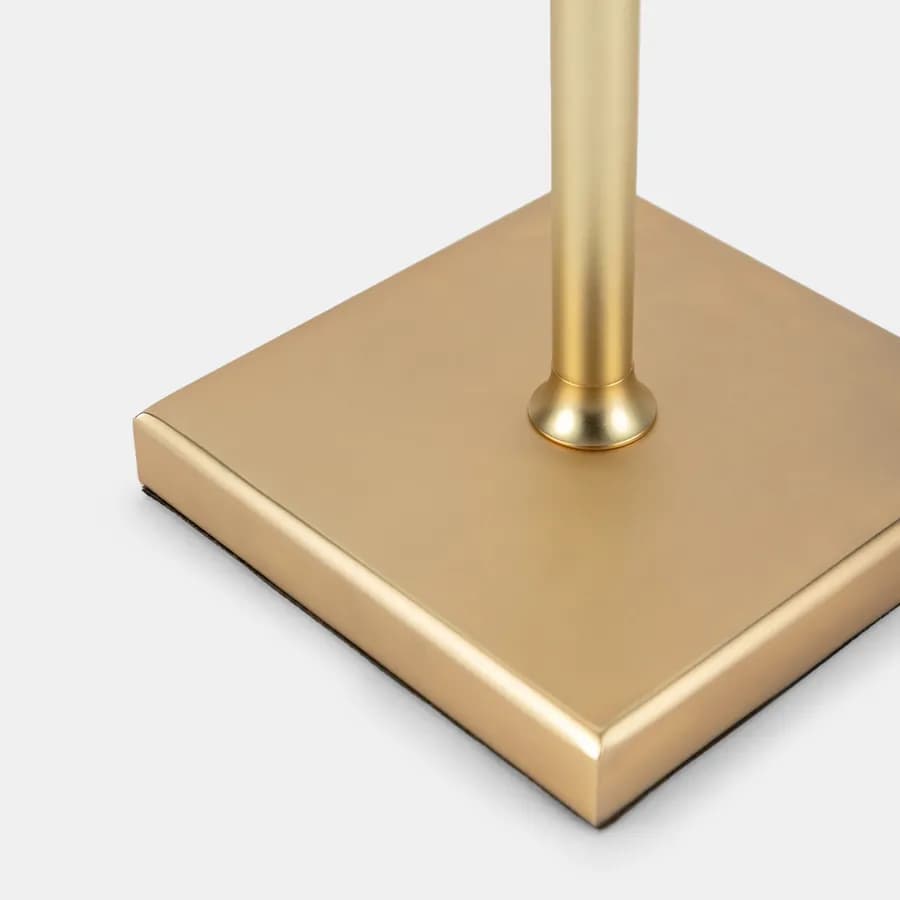 Lampada da tavolo portatile a LED 11x38h cm in alluminio oro - Mojito