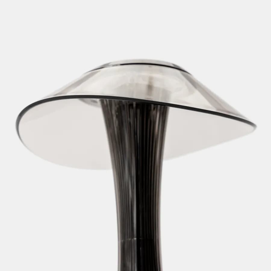 Lampada da tavolo touch 10x26 cm nera - Fenia