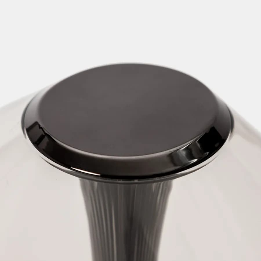Lampada da tavolo touch 10x26 cm nera - Fenia