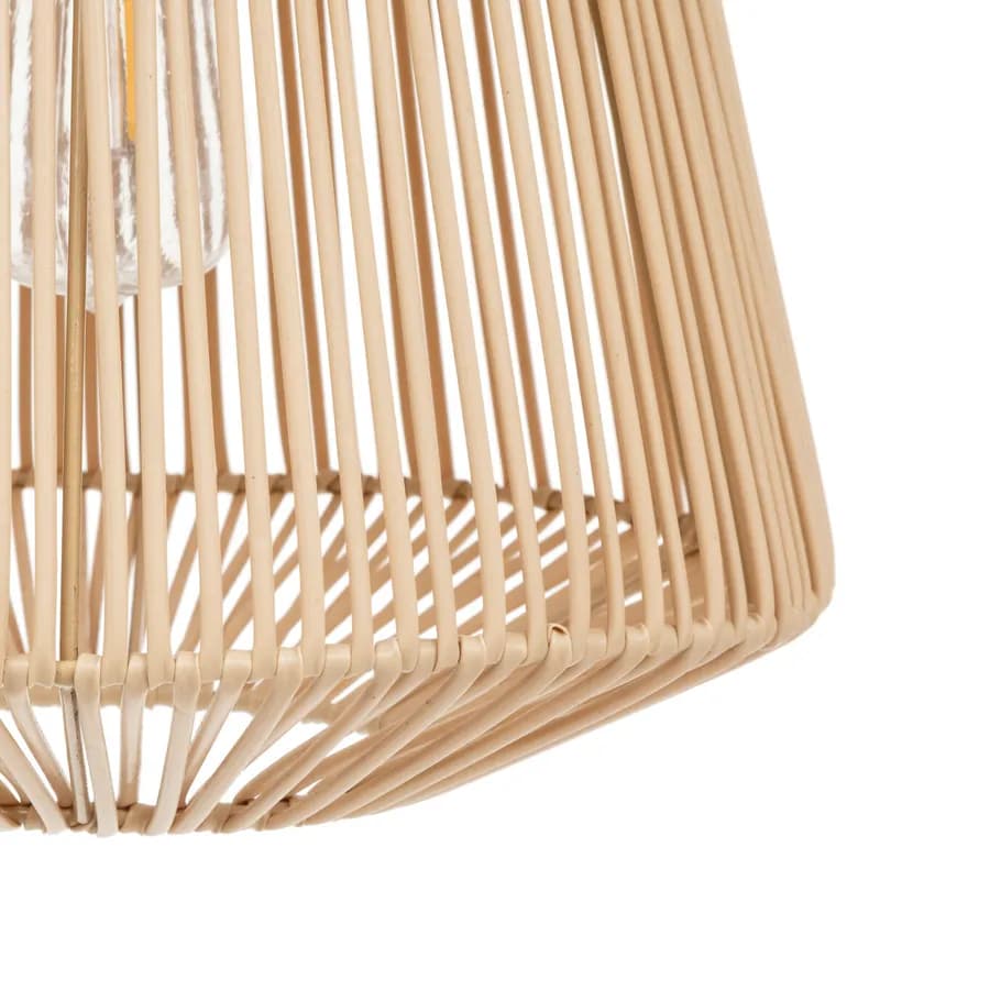Lampada sospesa da esterno 28 cm a ricarica solare con led bianco caldo - Margot