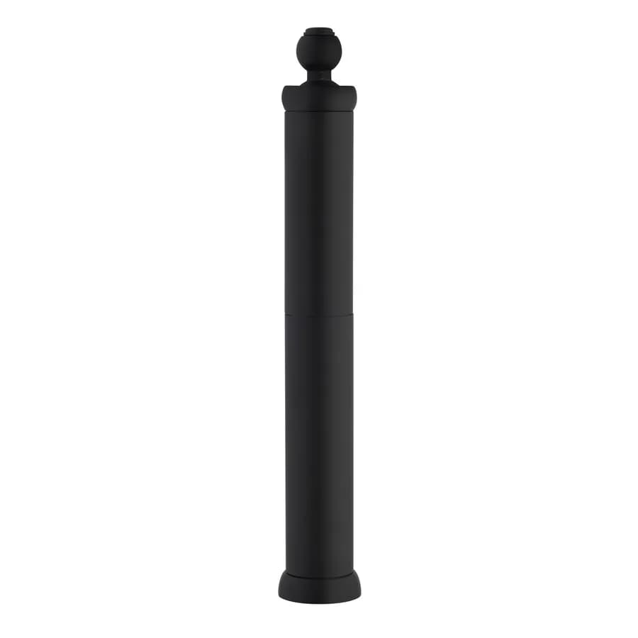 Lavabo alto miscelatore BRERA di Jacuzzi - Rubinetteria nero opaco e bianco per piletta click clack