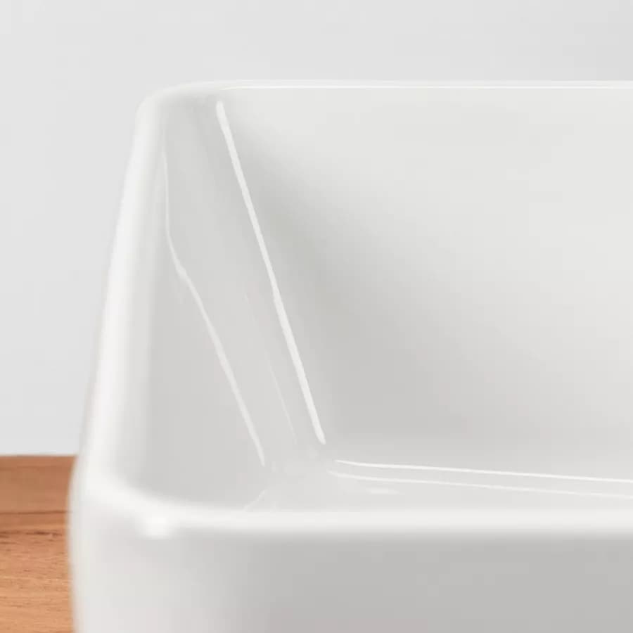 Lavabo d'appoggio 48x37 cm in ceramica bianco opaco - Cloe