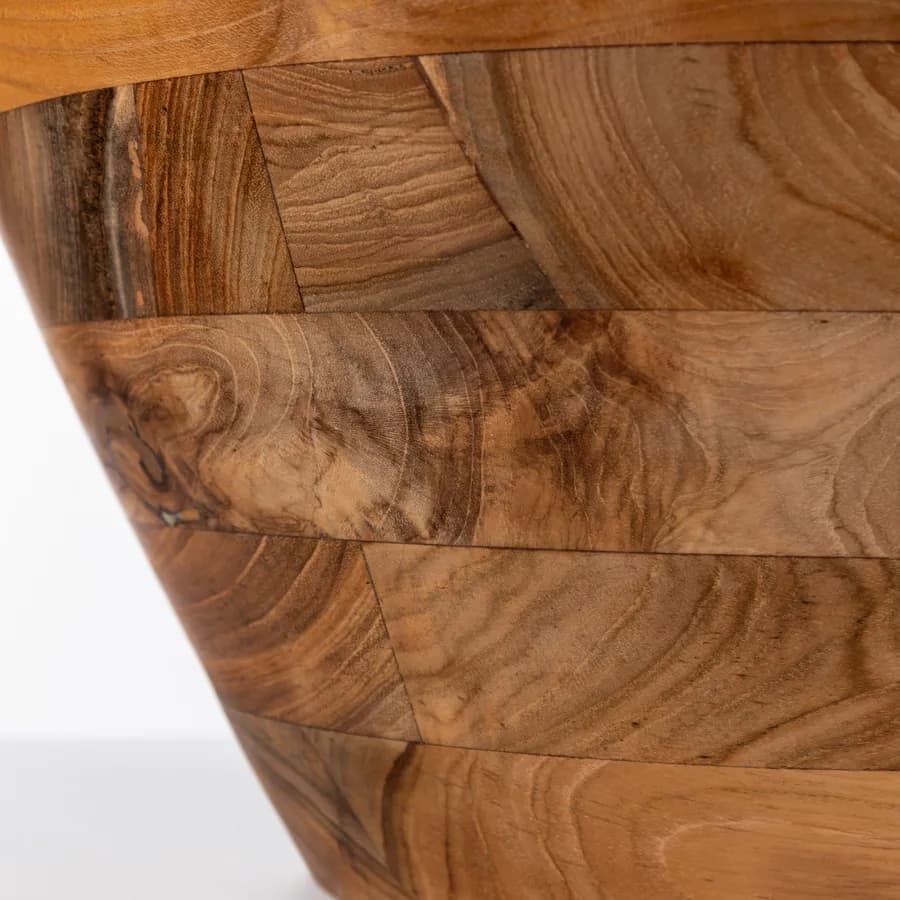 Lavabo d'appoggio in teak 40 x 20 cm - Dries