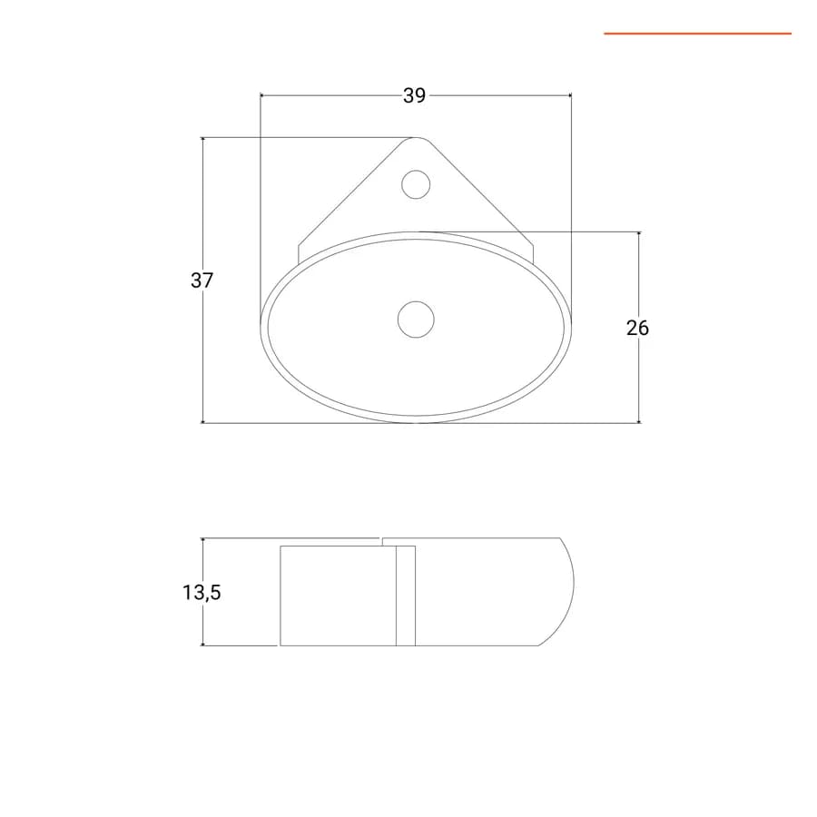 Lavabo sospeso 39x37 in ceramica angolare bianco lucido monoforo