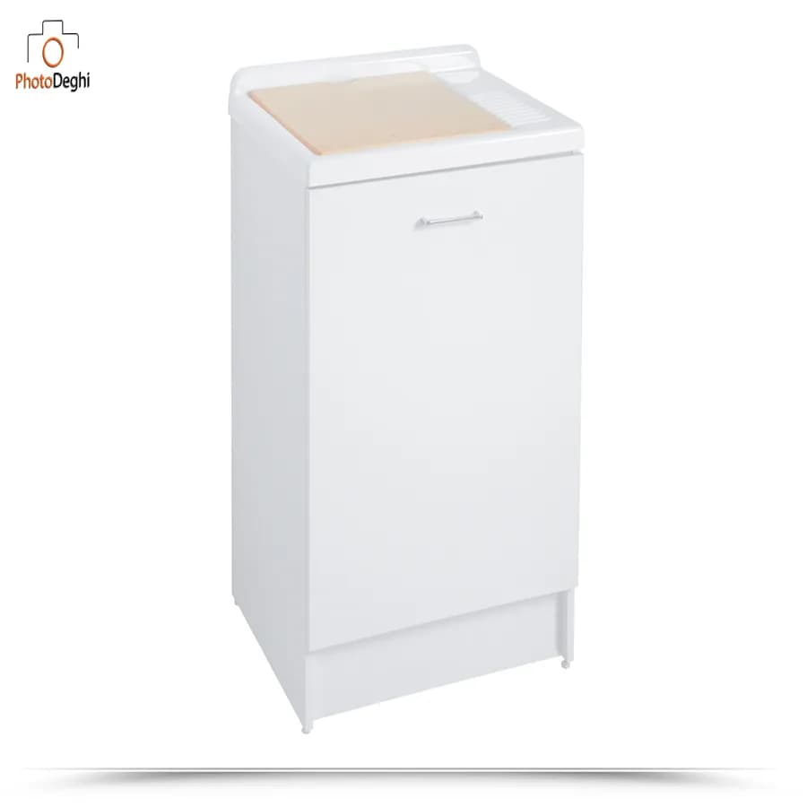 Lavatoio Colavene Active Wash Statico 65x55x89 Colavene bianco con cesto portabiancheria