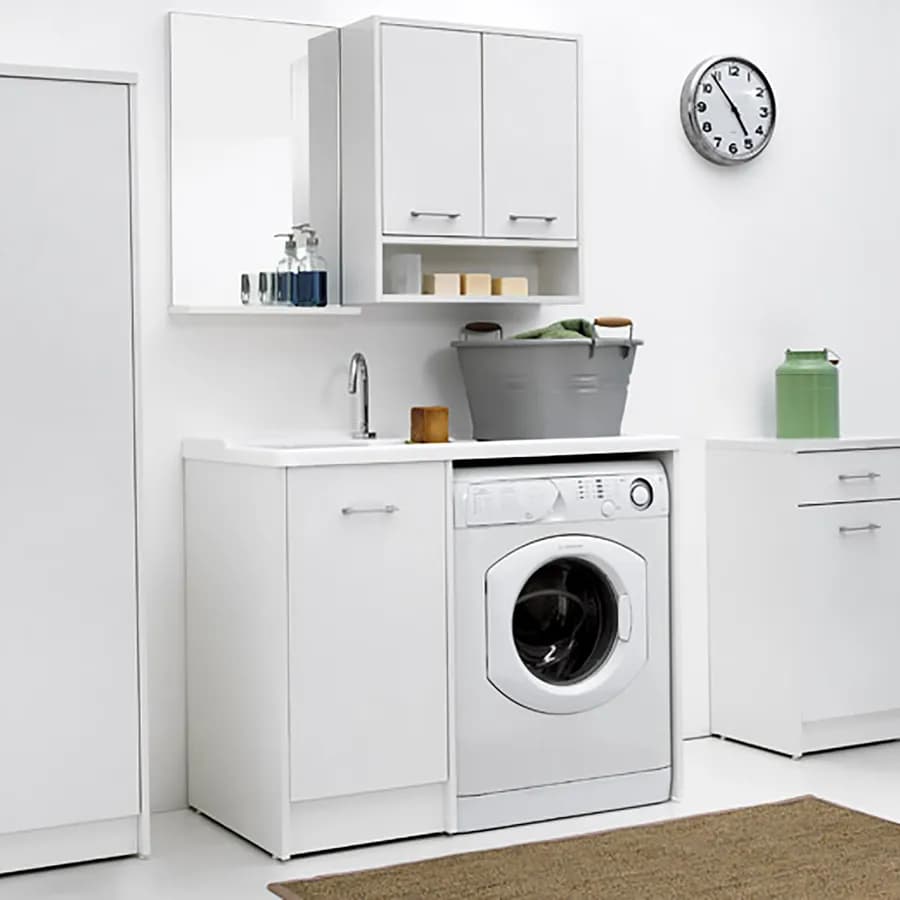 Lavatoio Colavene coprilavatrice Domestica vasca SX e lavapanni 106x50x90h cm