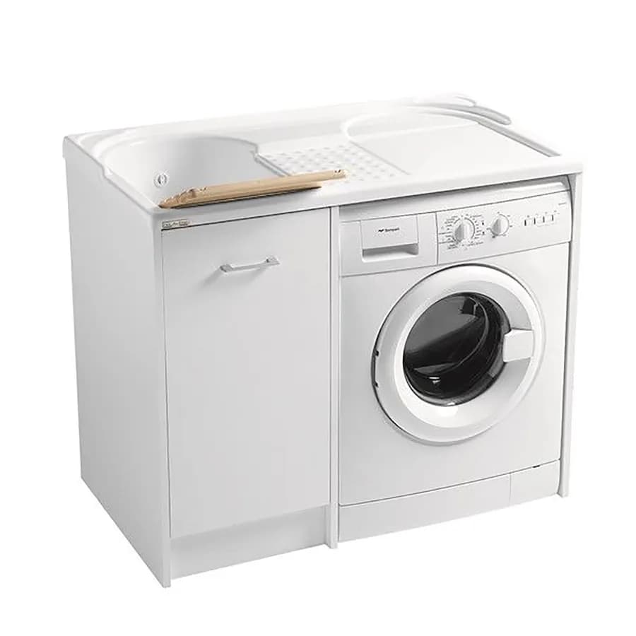 Lavatoio Colavene coprilavatrice Domestica vasca SX e lavapanni 106x50x90h cm
