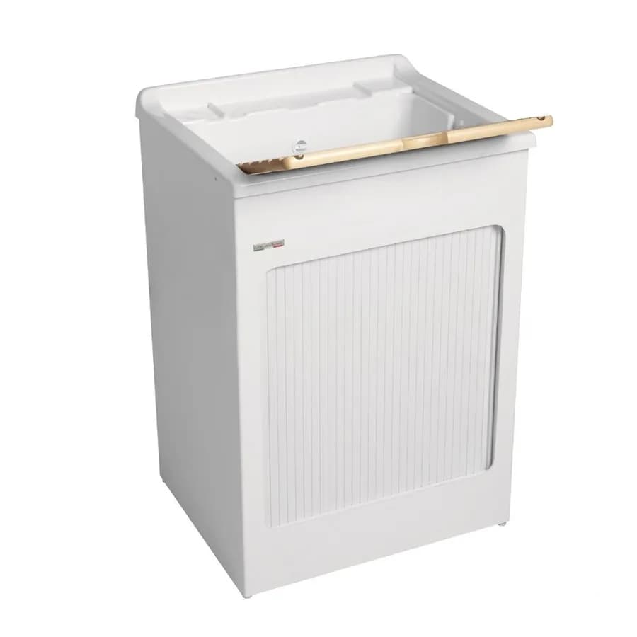 Lavatoio contenitore Lavacril di Colavene 60x50x87h cm con serranda laterale a scomparsa
