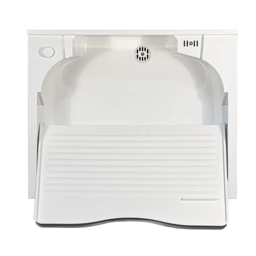 Lavatoio Montegrappa asse termoplastico mobile doppia anta cm 60x50x85 h Montegrappa